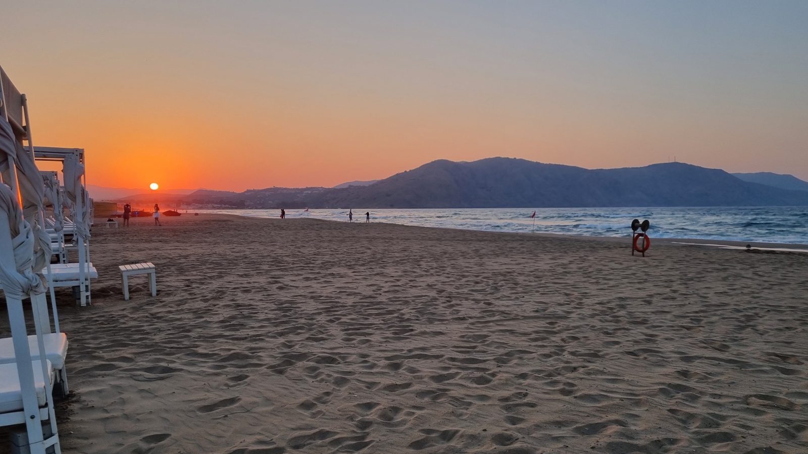 Strand Peristeres, Rethymno, Griechenland